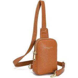 Small Crossbody Sling Bags for Women Vegan Leather Cell Phone Purse